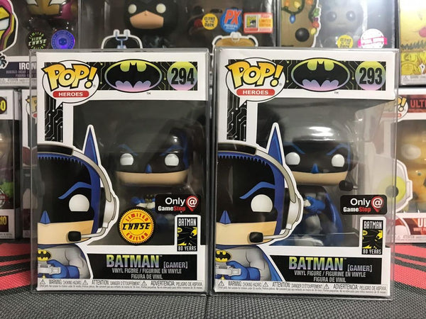 Funko DC Pop! Heroes - Batman 80 years - Gamer Batman (Gamestop Exclusive)