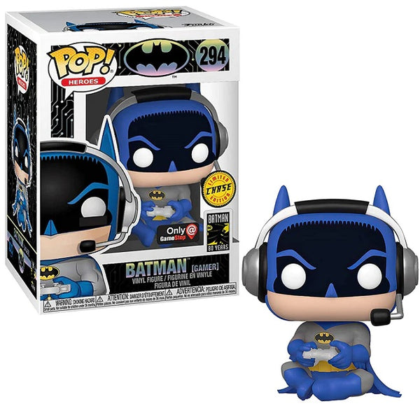 Funko DC Pop! Heroes - Batman 80 years - Gamer Batman (Gamestop Exclusive)