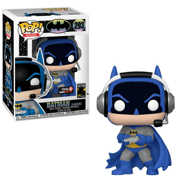 Funko DC Pop! Heroes - Batman 80 years - Gamer Batman (Gamestop Exclusive)