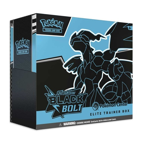Pokemon Center Scarlet & Violet Black Bolt Elite Trainer Box