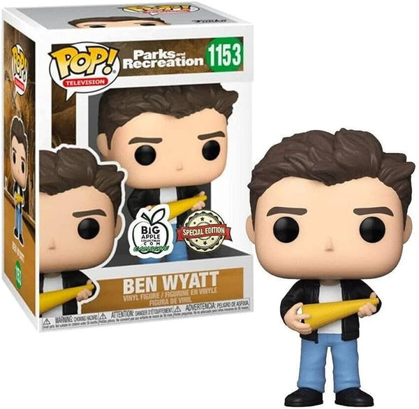 Funko Pop Television -Parks and Recreation - Ben Wyatt( Big Apple Collectibles exclusive)