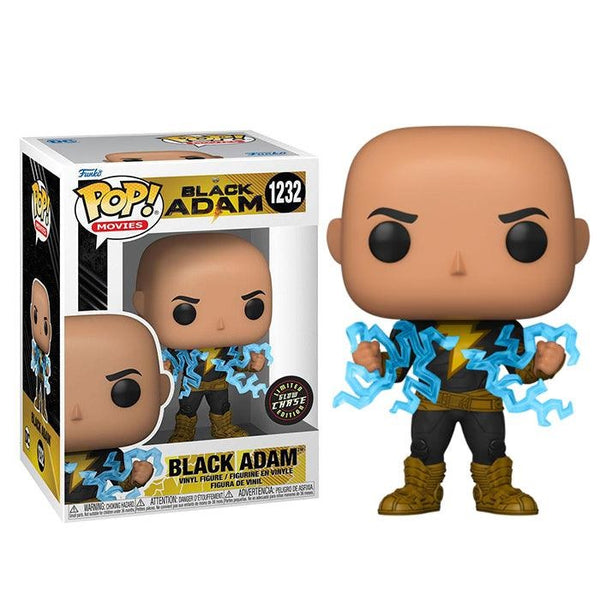 FUNKO DC: Black Adam - Black Adam (Lightning) (CHASE) Glow Limited edition Pop Figure