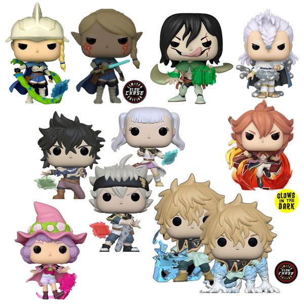 Funko Pop Animation Black Clover collection