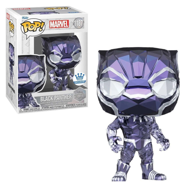 Funko Pop Marvel Black Panther (2018) - Black Panther (Facet) Disney 100th anniversary celebration edition (Funko exclusive)