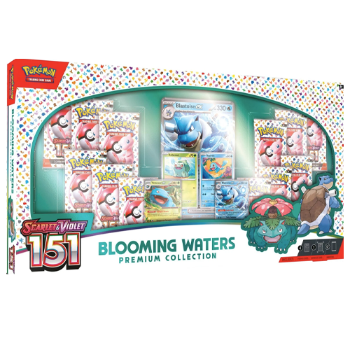 Pokemon TCG: Scarlet & Violet 151 Blooming Waters Premium Collection