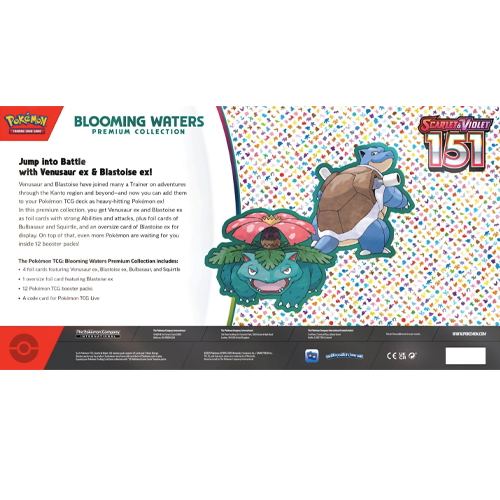 Pokemon TCG: Scarlet & Violet 151 Blooming Waters Premium Collection