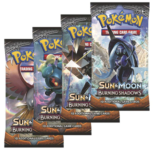 Pokemon Sun & Moon Burning Shadows Booster Pack (10 Cards)(Unweighed)