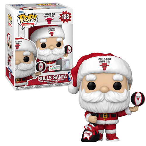 Funko Pop Chicago Bulls Santa  2024 Fanatics Exclusive