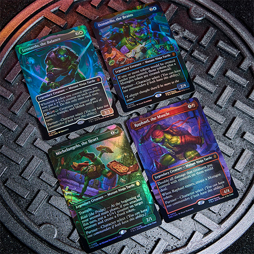 Magic: The Gathering | Teenage Mutant Ninja Turtles - Commander Deck - Turtle Power! | Collectible Trading Card Game