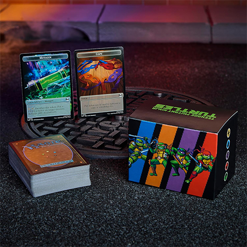 Magic: The Gathering | Teenage Mutant Ninja Turtles - Commander Deck - Turtle Power! | Collectible Trading Card Game