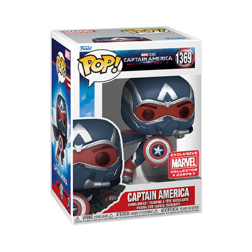 Funko Captain America Brave New World  Marvel Collector Corps Box (Size: Large)