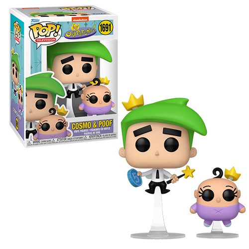 Funko Pop Television The Fairly Odd Parents-Cosmo & Poof