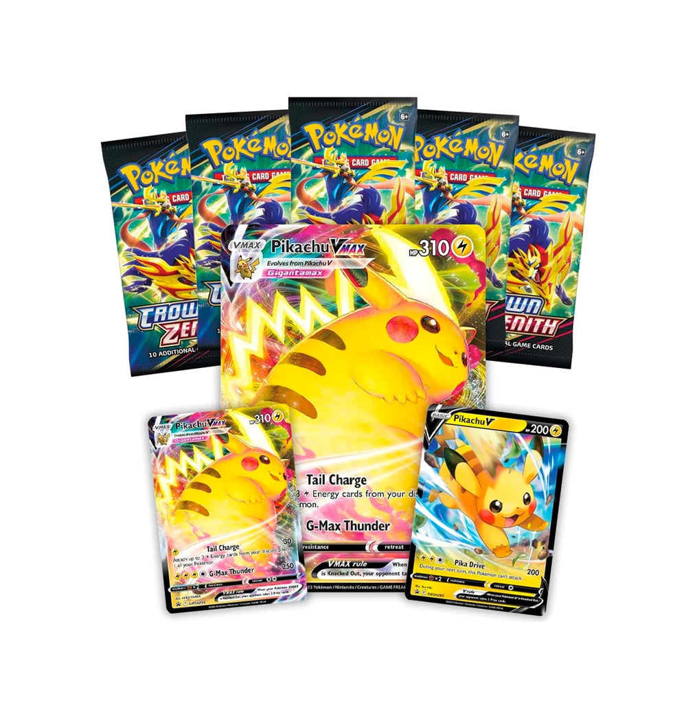 Pokemon TCG: Crown Zenith Special Collection booster packs Box (Pikach FUN&KO Pokemon TCG: Crown Zenith Special Collection booster packs Box (Pikach FUN&KO