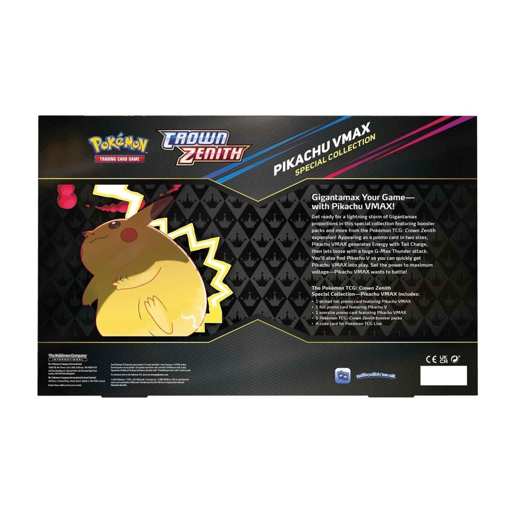 Pokemon TCG: Crown Zenith Special Collection booster packs Box (Pikach –  FUN&KO