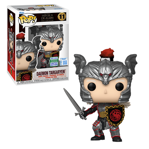 Funko Pop Television Game of thrones-House of the dragon- Daemon Targaryen (Targaryen Armor)