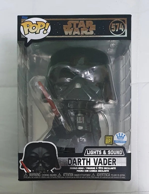 funko Pop 10” Jumbo Star Wars - Darth Vader  with Lights & Sounds