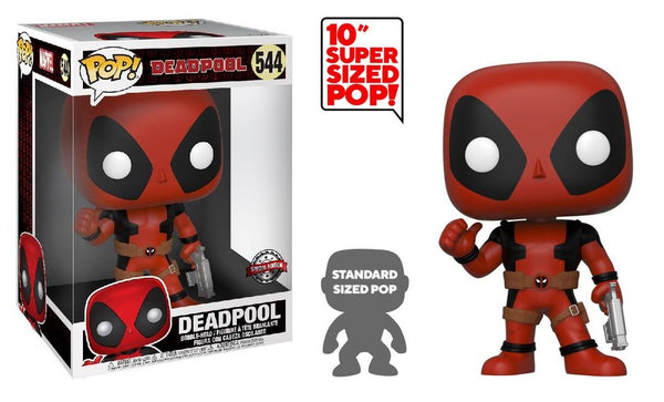 Funko Pop! Marvel Deadpool Thumbs Up - 10 Inch special edition figure limited edition