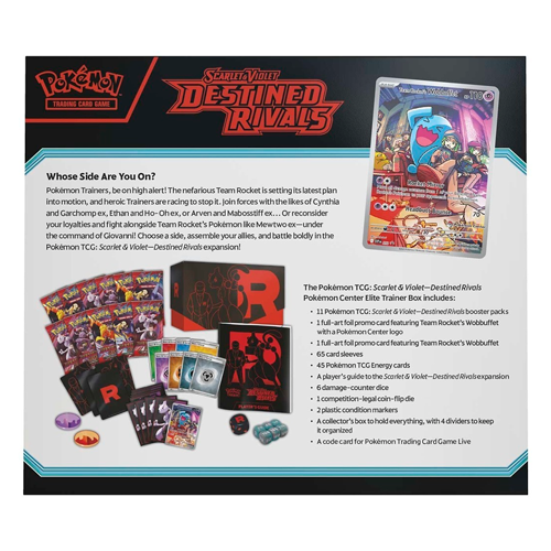 Pokemon Scarlet & Violet-Destined Rivals Elite Trainer Box FUN&KO Pokemon Scarlet & Violet-Destined Rivals Elite Trainer Box FUN&KO