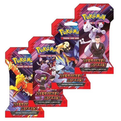 Pokemon Scarlet & Violet Destined Rivals Sleeved Booster Pack(10 cards)