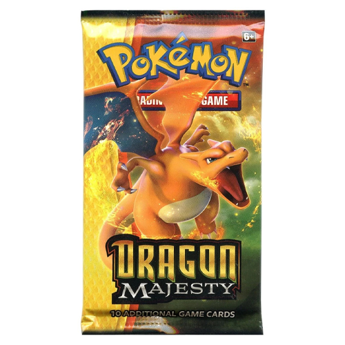 2018 Pokemon Sun& Moon Dragon Majesty Sealed Booster Pack (Unweighed)