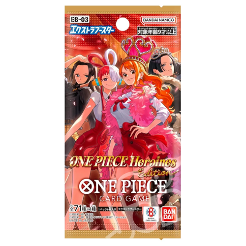 One Piece Card Game Extra Booster Heroines Edition EB-03 Booster Pack (Japanese)