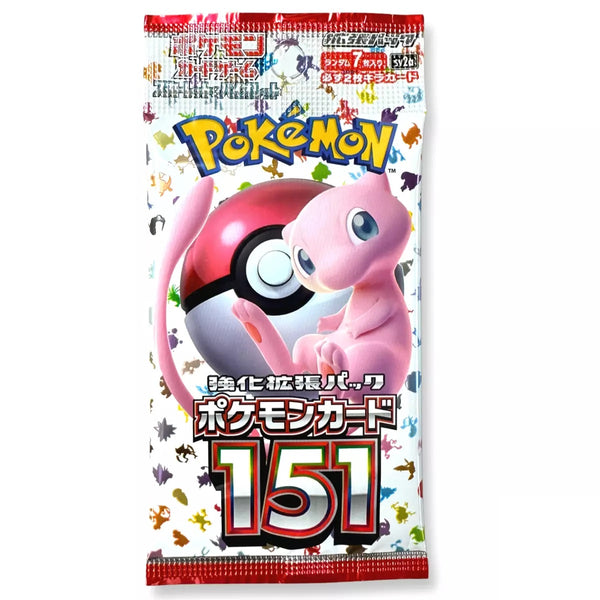 Pokemon Scarlet & Violet  151 Booster pack sv2a (Japanese)(authentic)