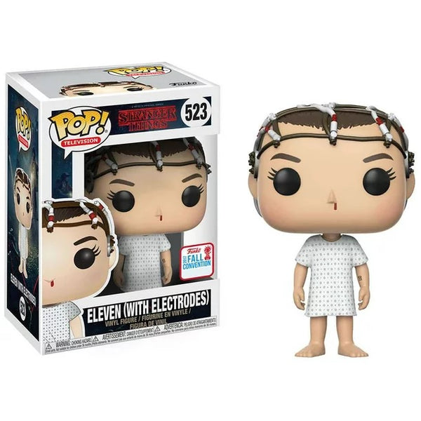 Funko Pop Television Stranger Things Eleven 523 with Electrodes (NYCC 2017 fall convention Exclusive)