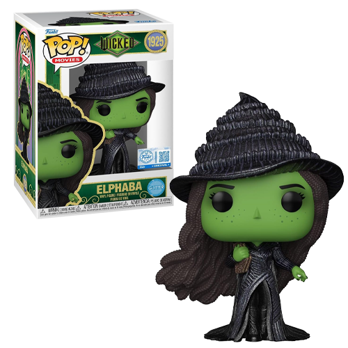 Funko Pop Movies: Wicked For Good-Elphaba(Glitter)Amazon Exclusive