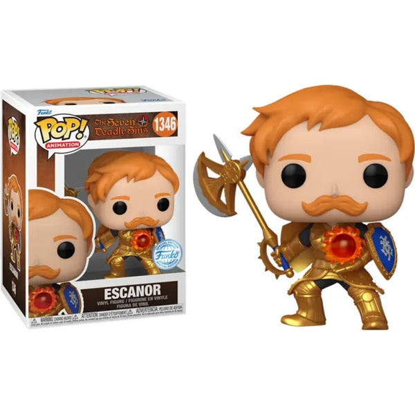 Funko Pop Animation - The Seven Deadly Sins - Escanor Metallic (Special Edition)