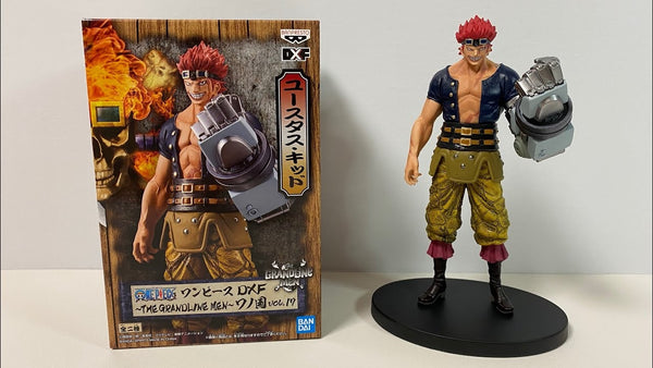 Banpresto One Piece Eustass Kid Grandline Men Wanokuni Vol 17 DXF Action figure