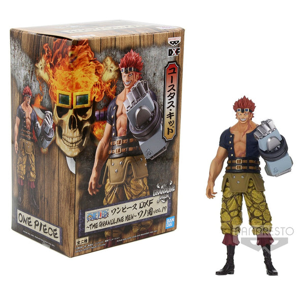 Banpresto One Piece Eustass Kid Grandline Men Wanokuni Vol 17 DXF Action figure