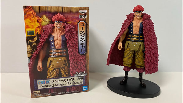 BanPresto One Piece DXF The Grandline Men Wanokuni vol. 15 Eustass kid action figure