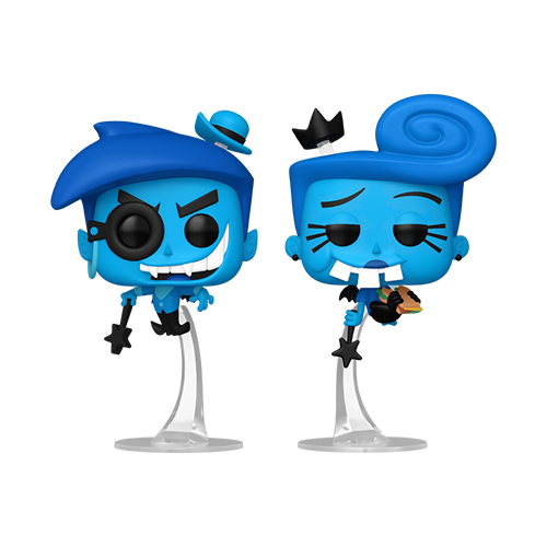 (طلب مسبق) Funko Pop Television The Fairly Odd Parents-Anti-Cosmo & Anti-Wanda 2-Pack *ملصق Wondercon 2025*
