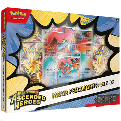 Pokemon Mega Evolution Ascended Heroes Mega Ex Box