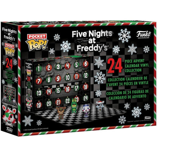 Funko Pocket Pop Five Nights at Freddy's FNAF Advent Calendar 2023