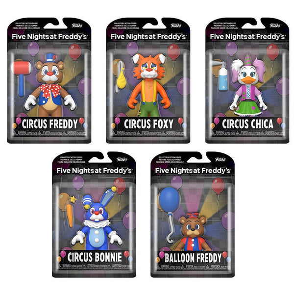 Funko Games FNAF Five Nights at Freddy’s Balloon and Circus Action Figures