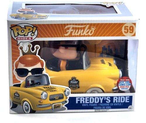 Share button Funko Pop Rides Freddy's Ride Taxi LE 2000 (2016 NYCC Exclusive)#59 limited edition