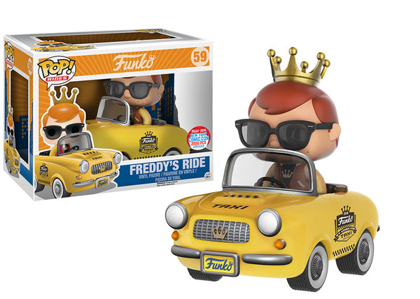 Share button Funko Pop Rides Freddy's Ride Taxi LE 2000 (2016 NYCC Exclusive)#59 limited edition