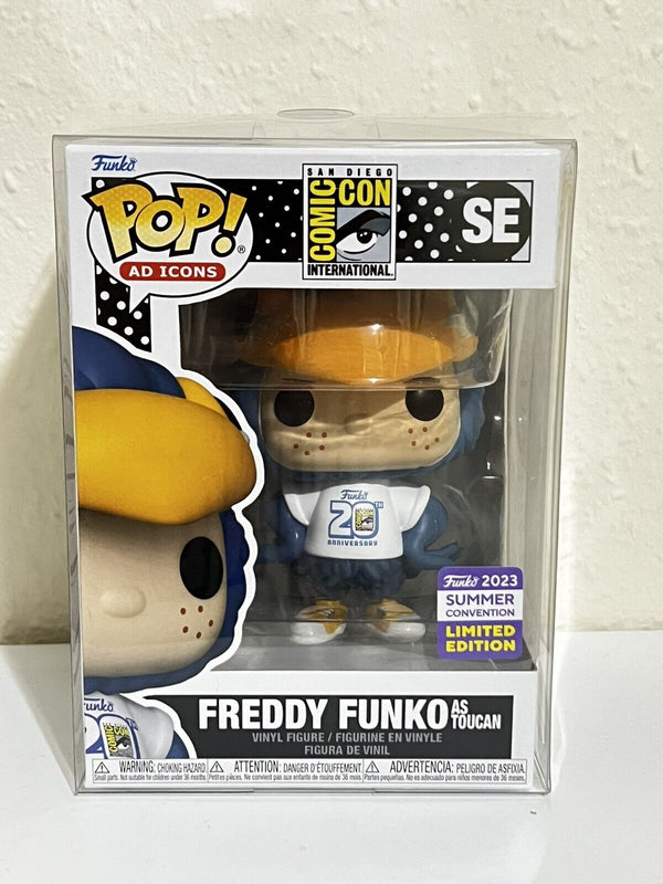 Freddy Funko Pop! Freddy Funko as Toucan (SE)(2023 summer convention exclusive)limited edition