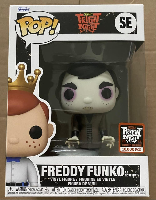 Freddy Funko as Nosferatu #SE – Fright Night Funko Pop! [2022 LE 10,000 Pieces]