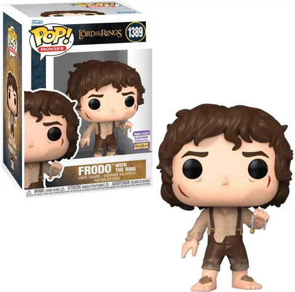 Funko Pop Movies - The Lord of the Rings - Frodo with The Ring  (2023 Summer Convention Exclusive)