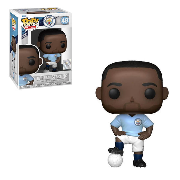 Funko Pop Sports- English premiere league- Football (Soccer) - Raheem Sterling Manchester City