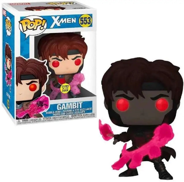 Funko Pop Marvel X-Men -Gambit( Glows in The Dark  )