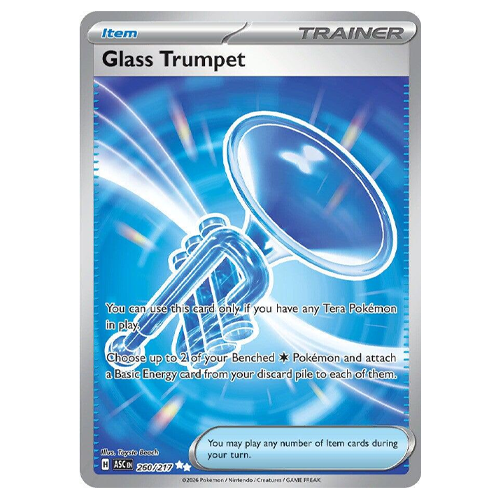 Pokemon Ascended Heroes Glass Trumpet #260 Ultra Rare