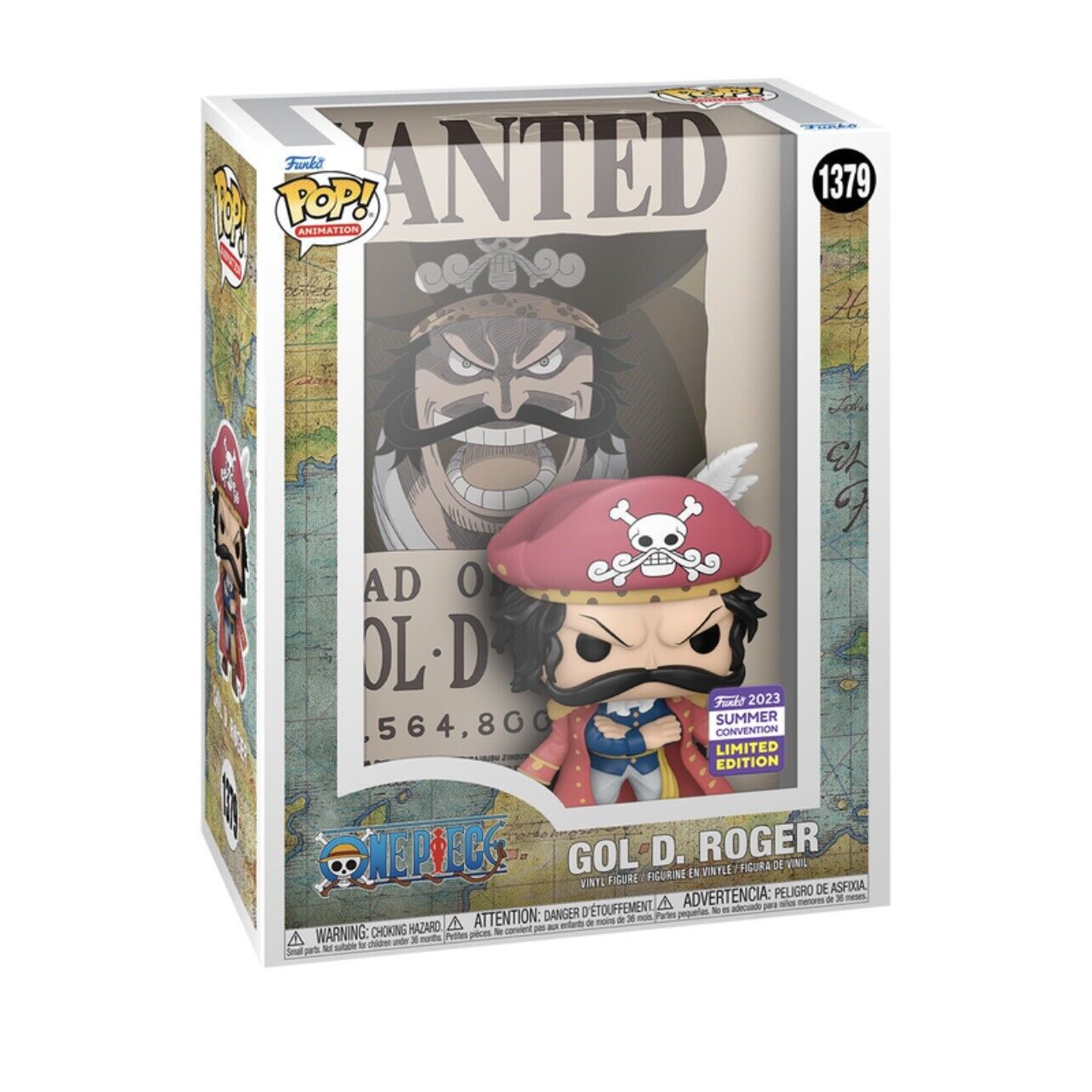 Funko Pop Poster-Animation One Piece-Gol D. Roger #1379