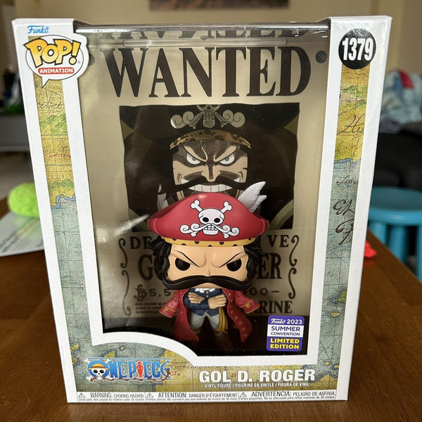 Funko Pop- Gol D. selling Roger #1379- 2023 Summer Convention- Limited Edition