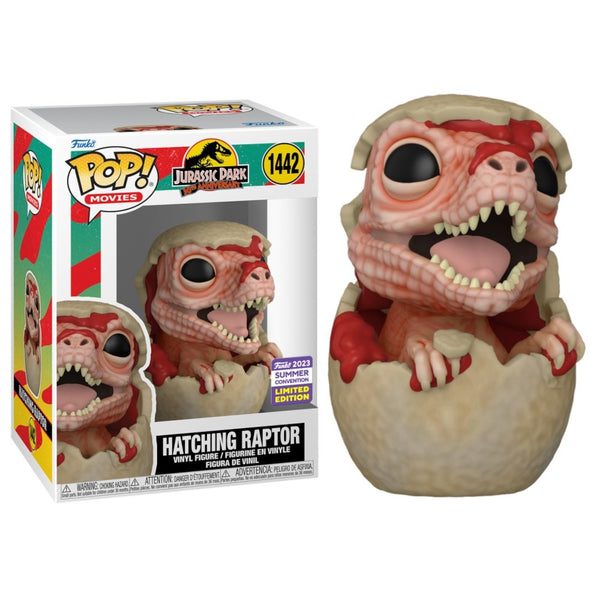 Funko Pop Movies Jurassic Park - Hatching Raptor  (2023 Summer Convention Exclusive)
