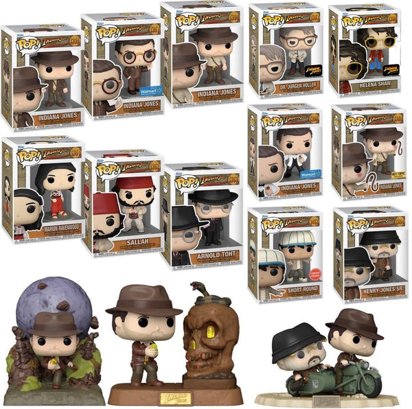 Funko Pop Movies Indiana Jones  Figures collection