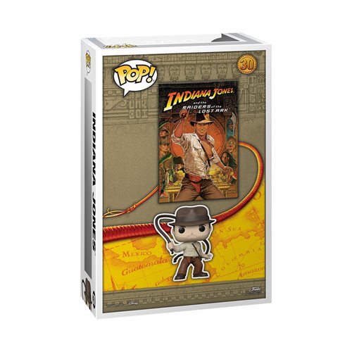 Funko Pop! Movies Poster  Indiana Jones and the Raiders of the Lost Ark Figure #30 with Case