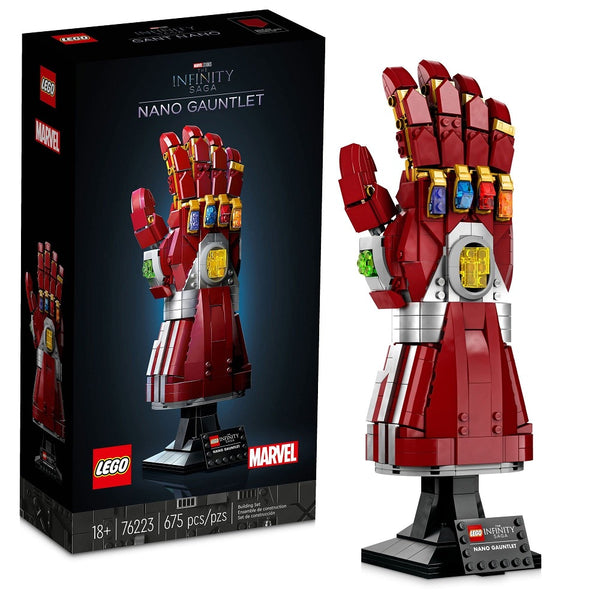 LEGO Marvel Nano Gauntlet, Iron Man with Infinity Stones, 76223